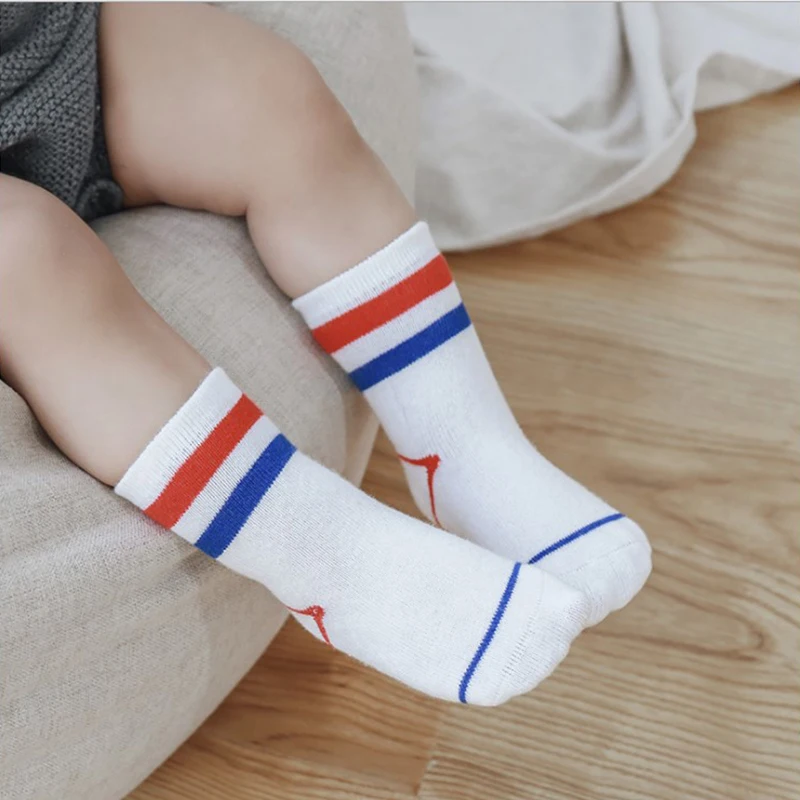 

3 пары/компл. детские напольные носки для детей 0-3 лет, хлопковые дышащие противоскользящие носки для новорожденных мальчиков и девочек, повседневные носки с героями мультфильмов для малышей