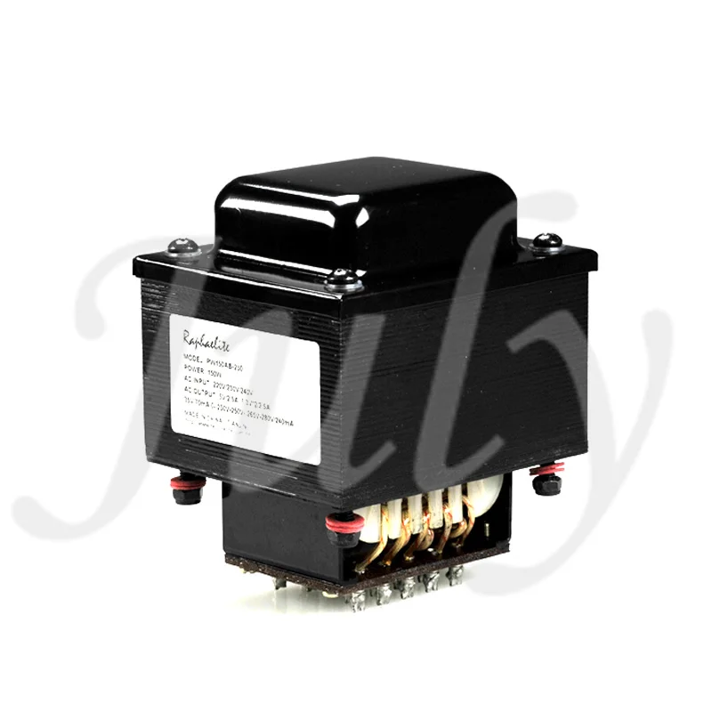 

Raphaelite 150W power transformer PW150AB-230 6V6, EL84, KT66, 6L6 tube buffer transformer, Output voltage: 5V / 2.5A