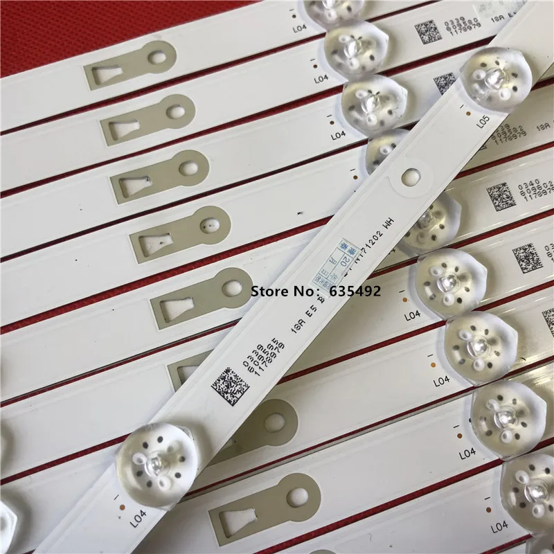 14pcs/kit LED Strip 6 Lamp for Hisense_65_HD650K3U31 JL.D65061330-003AS-M LED65M5000U LED65W20 65EC500U HD650M5U52-B1\S0\GM\ROH