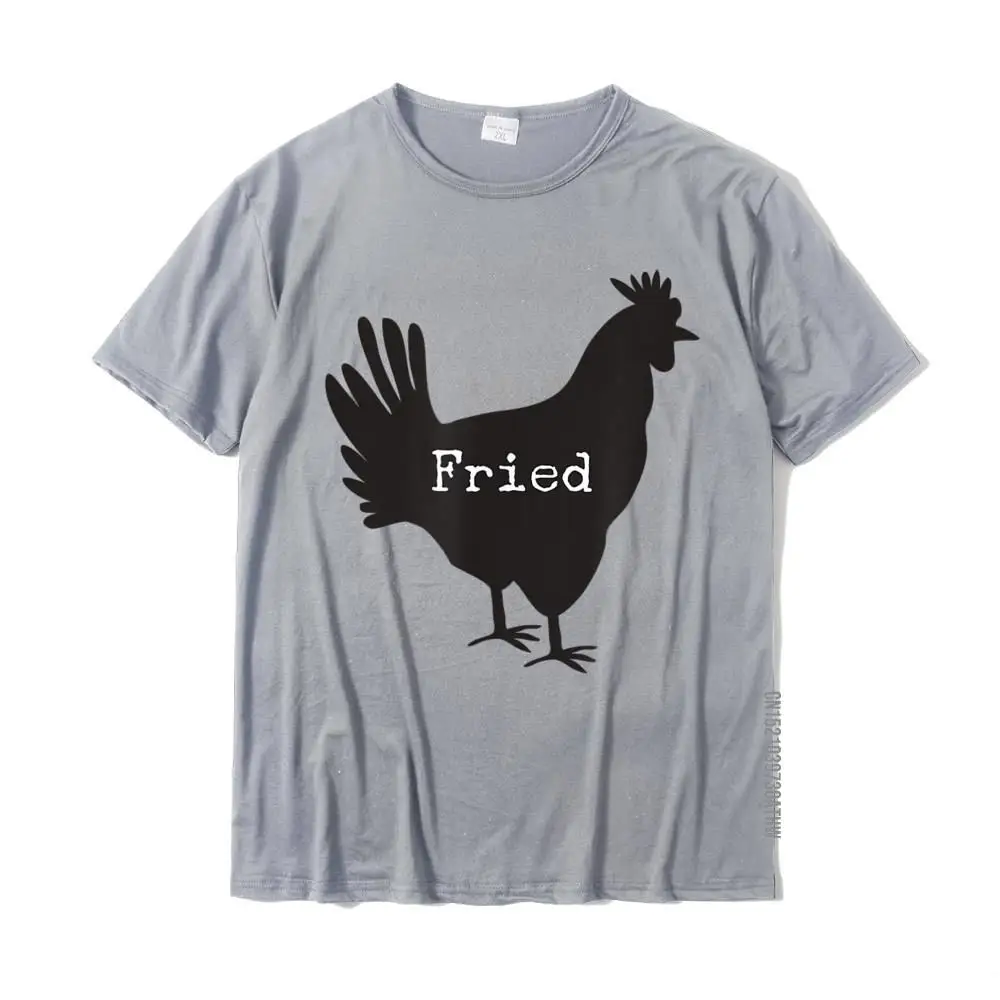 Fried Chicken Funny Graphic T-Shirt Cotton Man Top T-Shirts Group Tops T Shirt Coupons Customized