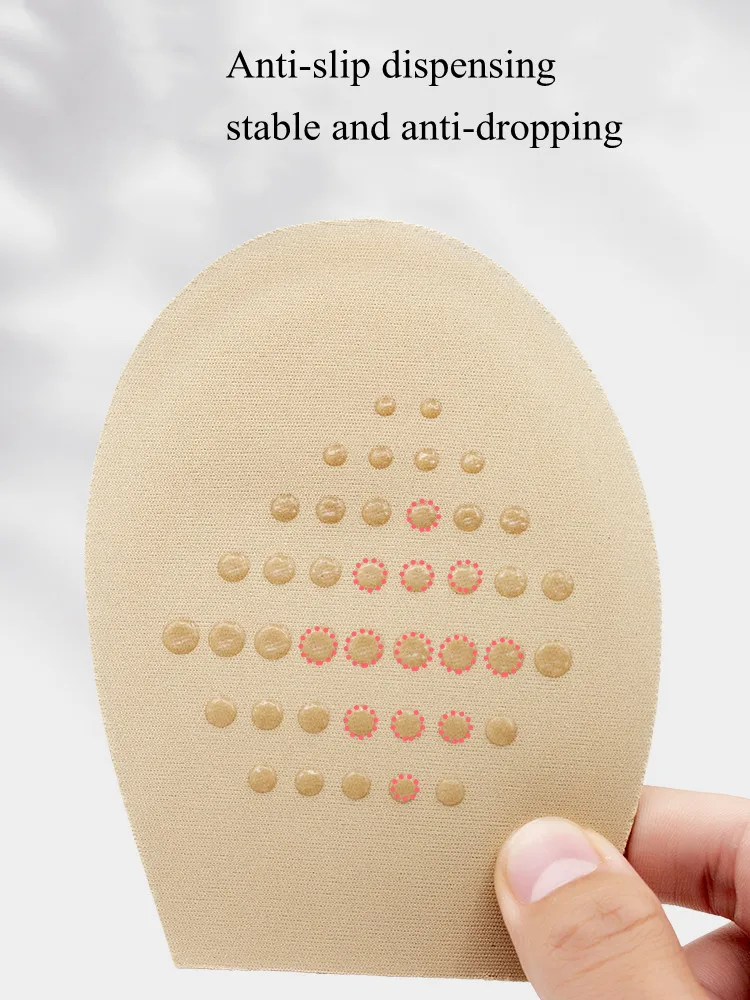 1 Pair Soft Sponge Forefoot Cushion Pads, Toe‑Guard Half‑Size Shoe Inserts, Comfort Foot Care Pads for Women High Heel Shoes
