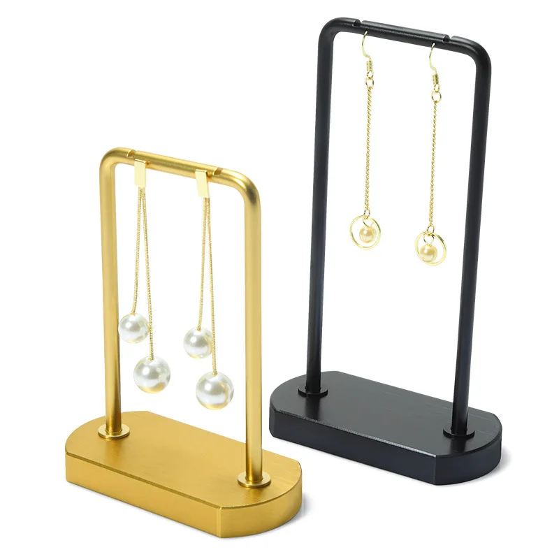 Earrings jewelry display stand metal creative vertical earrings ornaments jewelry display props