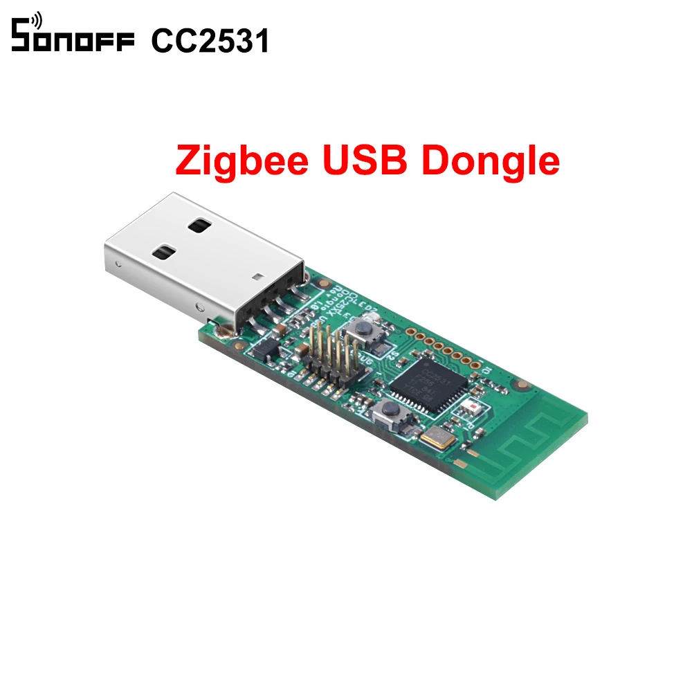 SONOFF Zigbee CC2531 USB Dongle Sniffer Bare Board Packet Protocol Analyzer Module USB Interface Dongle Capture Packet Module