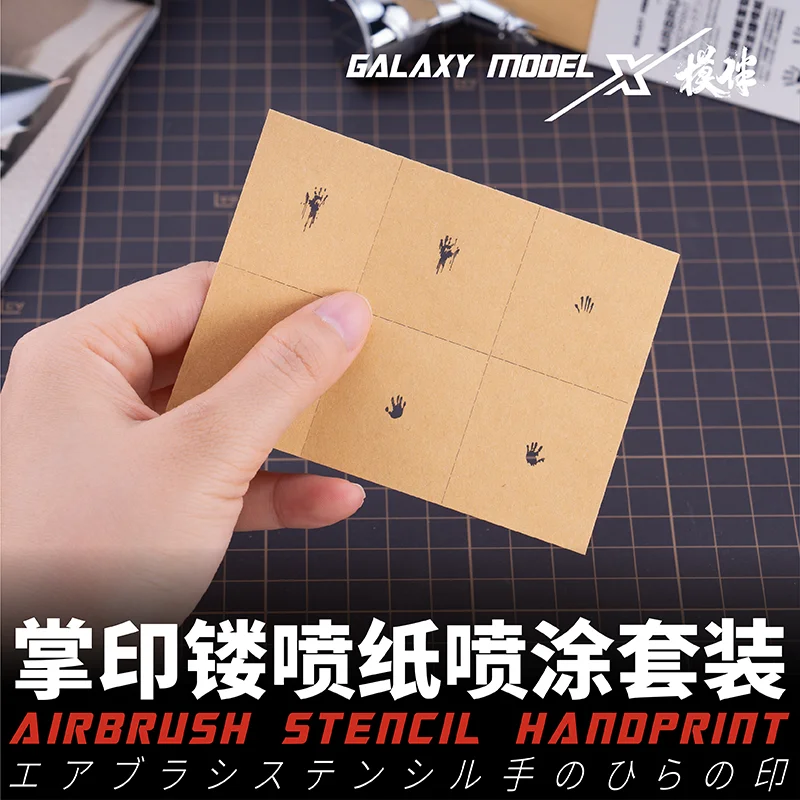 Mô Hình Xịt Rò Rỉ Giấy Bình Bơm Phun Stencil Handprint Mô Hình Quân Sự Tranh Dụng Cụ 1/72 1/48 1/35 3 Cái/túi