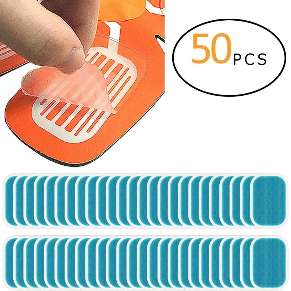 50Pcs Idrogel Patch Sticker Per ABS EMS Addominale Stimolatore Hip Trainer Toner Trimmer Belt Pads di Ricambio di Vibrazione Fitness