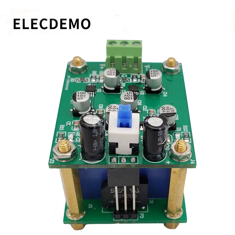 AC-DC liniowy moduł zasilania 220V do + 5V podwójny moduł zasilania 1mV ultra-niskie tętnienia wysoka precyzja