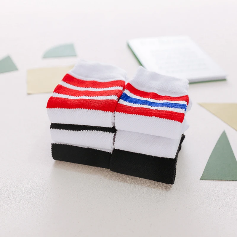 Kids Thin Summer Athletic Striped Soccer Socks Toddler Girls Boys Sports Socks Children Knee High Socks Tube Socks One Size