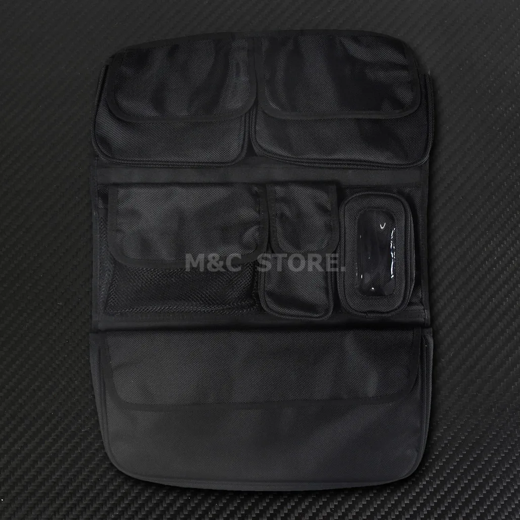 Motorcycle Black Tour Pak Organizer Lid Storage Bag For Harley Touring Street Glide FLHX Road King Ultra limited FLHTK 2014-2022