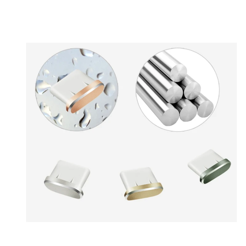 ประเภท C ปลั๊กฝุ่นอลูมิเนียมพอร์ตชาร์จโทรศัพท์มือถือ USB Type-C ปลั๊กฝุ่นสำหรับ Android Samsung xiaomi Huawei DustPlug