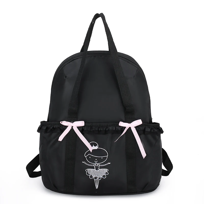 Girl Lace Ballerina Bag Ballet Dance Handbags Kids Sport Backpacks Sweet Embroidered Princess Bags Messenger Bag