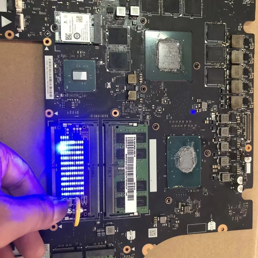 Notebook Motherboard Memory DDR4 Forward and Reverse Dual-use Test Card with Light Dual-use Tester Memory Slot Test Card