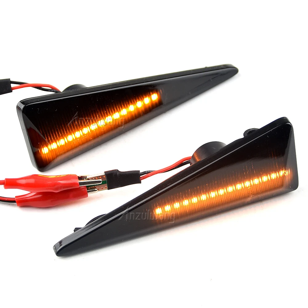 Indicador lateral de señal de giro para coche, luces LED dinámicas para Renault Megane MK2 CC Espace MK4 Scenic MK2 Wind Avantime Thalia 2