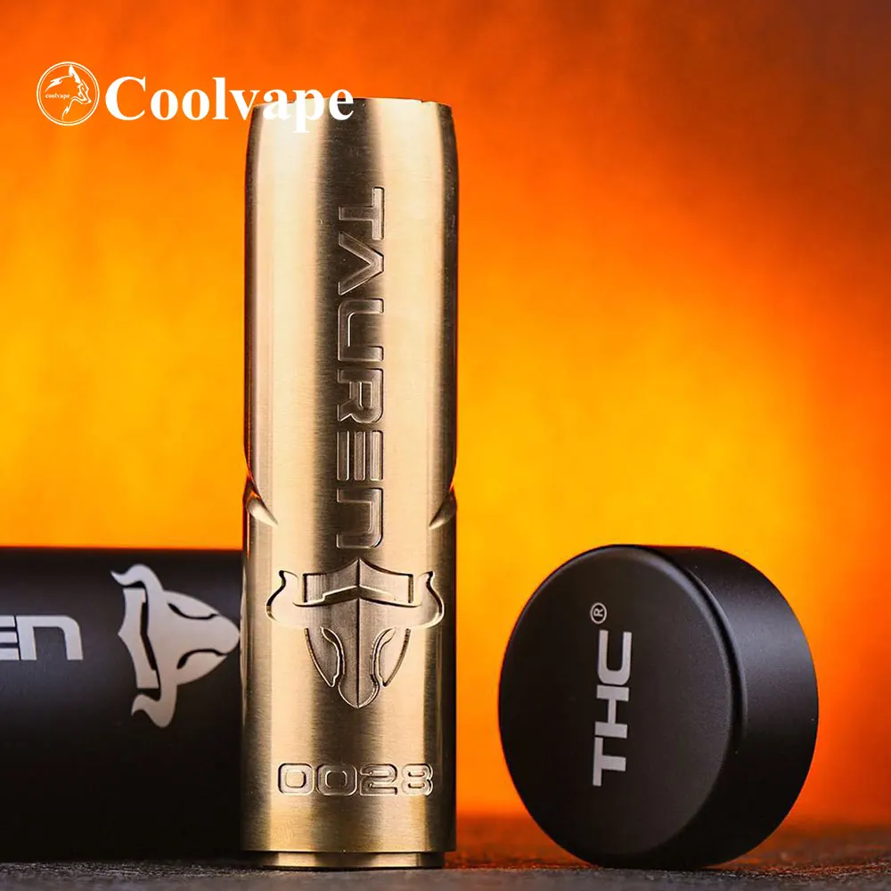 Coolvape oryginalny Tauren Mech Mod e papieros Mech mod vape 18650 20700 21700 bateria pasuje Tauren RDA vs