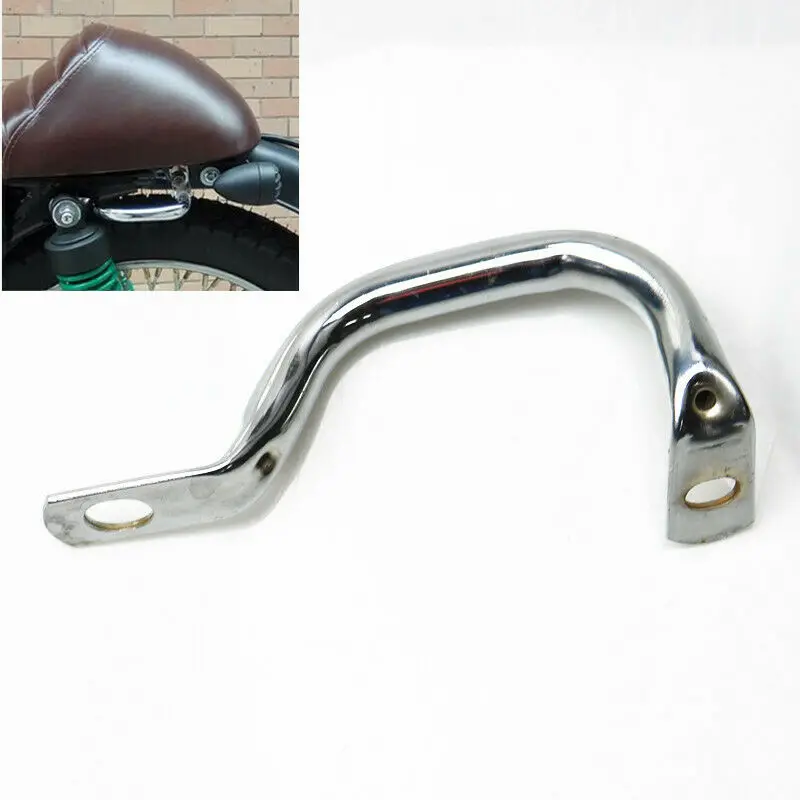 Alça traseira do assento do passageiro apoio de braço traseiro do lado esquerdo para CG125 Cafe Racer