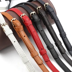 Yüksek kalite hakiki deri çanta askısı ayarlanabilir yedek Crossbody sapanlar altın donanım kadınlar için DIY çanta aksesuarları