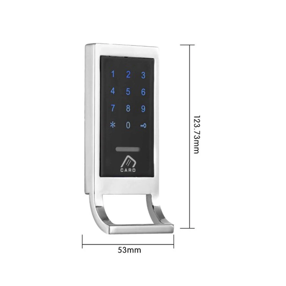 Tech Locker Touch Keypad Password Key Access Lock Digital Electronic Security Cabinet Coded Locker Cabinet Lock