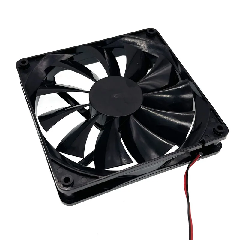 Reemplazo del ventilador de refrigeración del chasis DFB13512H, 135mm, PSU, DC 12V, 0.28A, 1800RPM, 13525, 135x135x25mm, 2 cables, rodamiento de