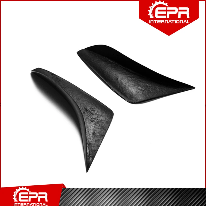 Para nissan r35 gtr oem fibra de carbono amortecedor dianteiro canard guarnição (oem pára-choques apenas) brilhante carbono frente divisor para r35 GT-R corrida