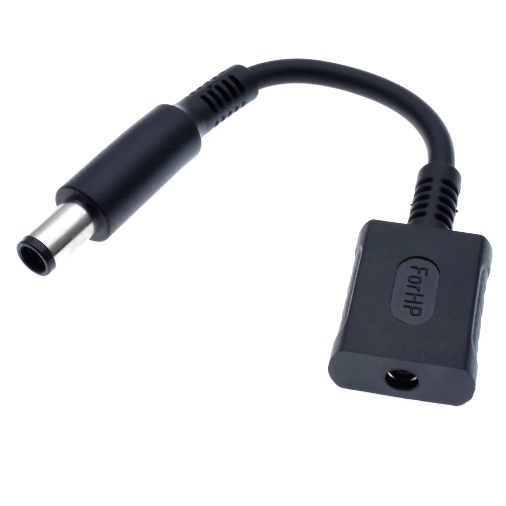 DC Power Adapter Connector Plug DC conversion head jack female 4.5*3.0mm plug to male 7.4*5.0 mm with Pin for HP Pavilion Laptop
