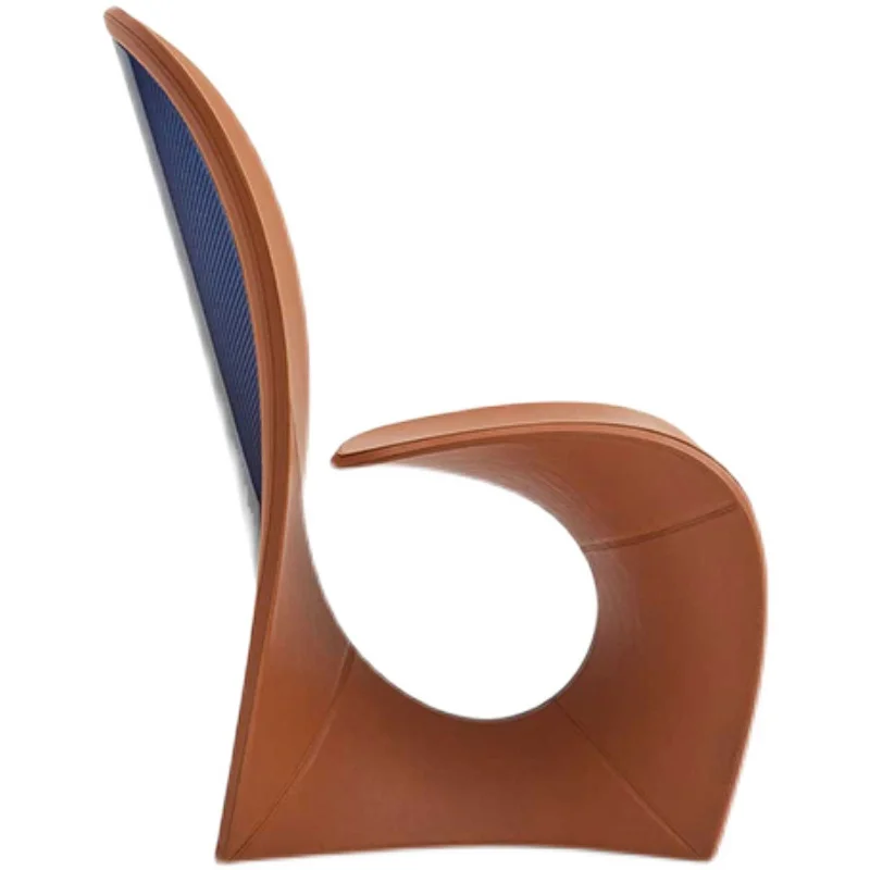 Tt2021 New Modern Nordic FRP Special-Shaped Design Chair Master Simple Seat Arc Model Room