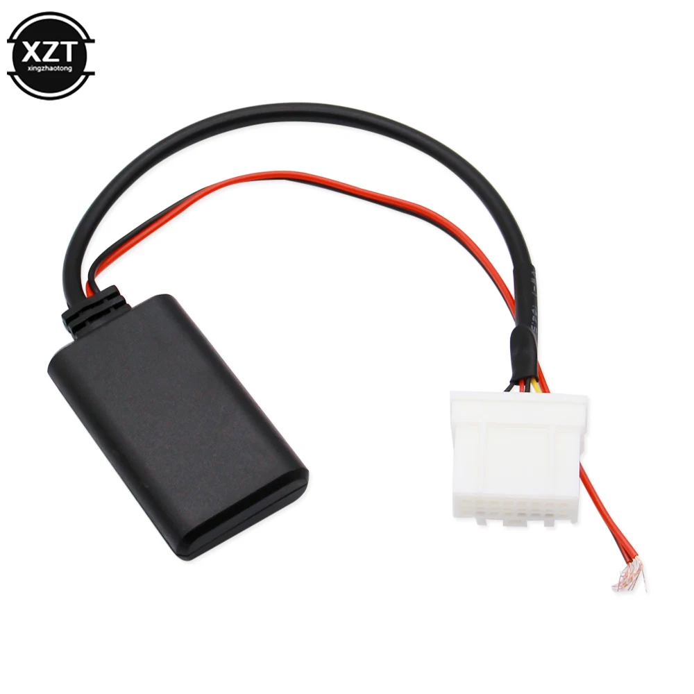 Bluetooth Aux Adapter do radia samochodowego Biurlink moduł bezprzewodowy konwerter Audio muzyczny dla Mazda 2 3 5 6 2006 MX5 RX8