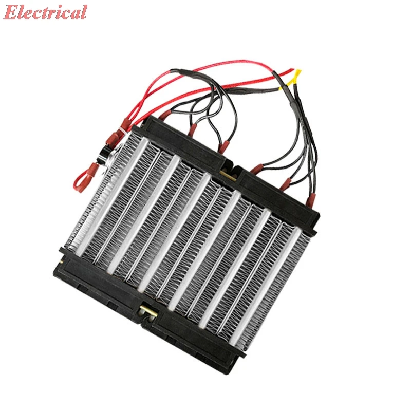 1pc 220V 1500W Insulated PTC Ceramic Electric Heater Constant Temperature Air With Mounting Holes Air Conditioning Accessories