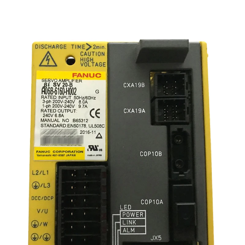 FANUC SERVO DRIVE AMPLIFIER MODULE A06B-6164-H311 Beta Servo Drive