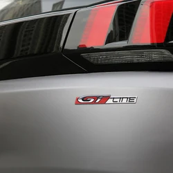 Fit for Peugeot 3008 5008 2017 2018 2019 2020 2021 2022 2023 2024 GT Line Side Badge Emblem Sticker Rear Trunk Decal Trim