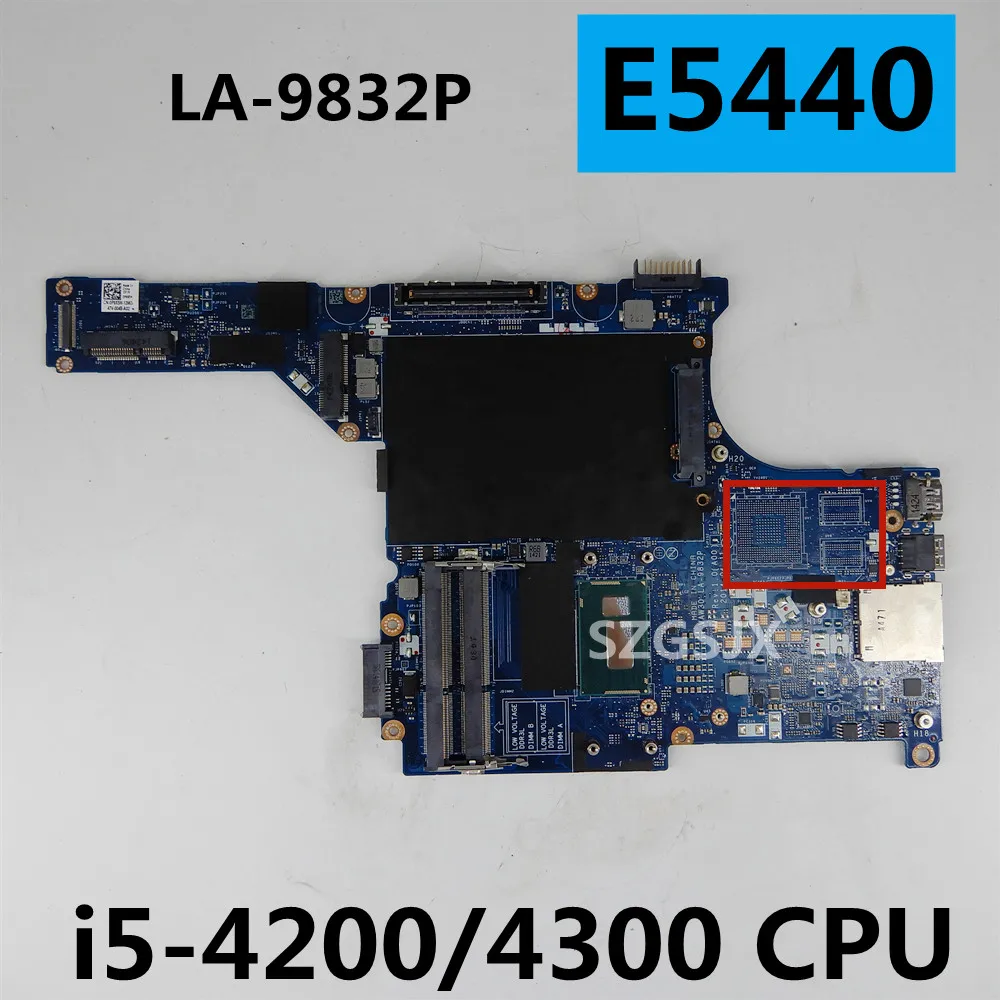 

For DELL Latitude E5440 Laptop Motherboard VAW30 LA-9832P i5-4200/4300u DDR3L 2.0 GH CN-0C4F9T Tested 100% Work