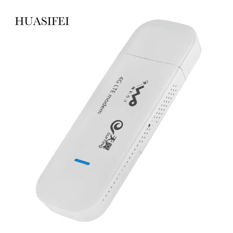 Wi fi sim kartlı router USB Modem ağ adaptörü SIM kartı destekler evrensel USB modem beyaz 4g WiFi yönlendirici modem