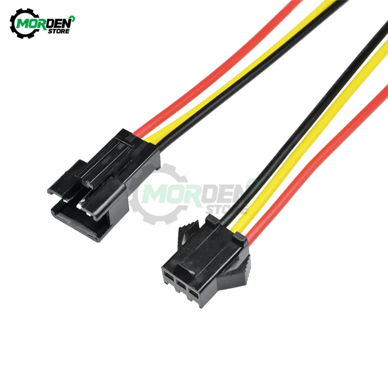 5Pairs 2Pin 3Pin JST Plug Male to Female Cable 3mm/2.54mm Connector Adapter 10cm/15cm/20cm/30cm for 3528 5050 LED Light Strip