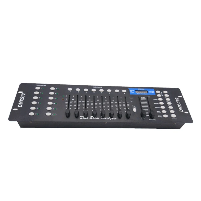 

Professional DMX 512 Controller Stage Lighting Controller 192 DMX Control Led Par Beam Moving Head Light Fog Machine