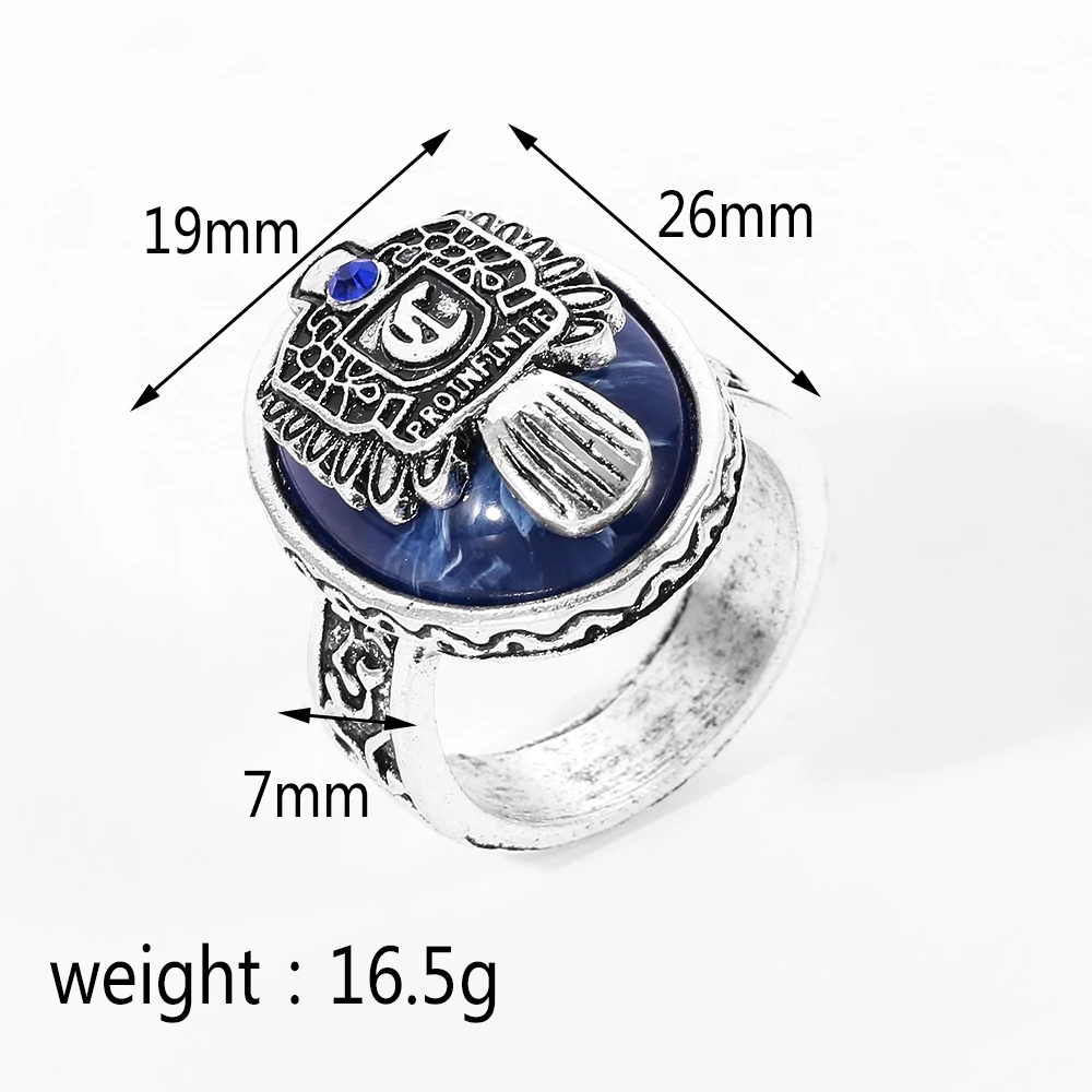 New Arrival Jewelry Vintage Vampire Diaries Rings Salvatore Damon Stefan \'s Punk Rings For Women Men Christmas Gifts