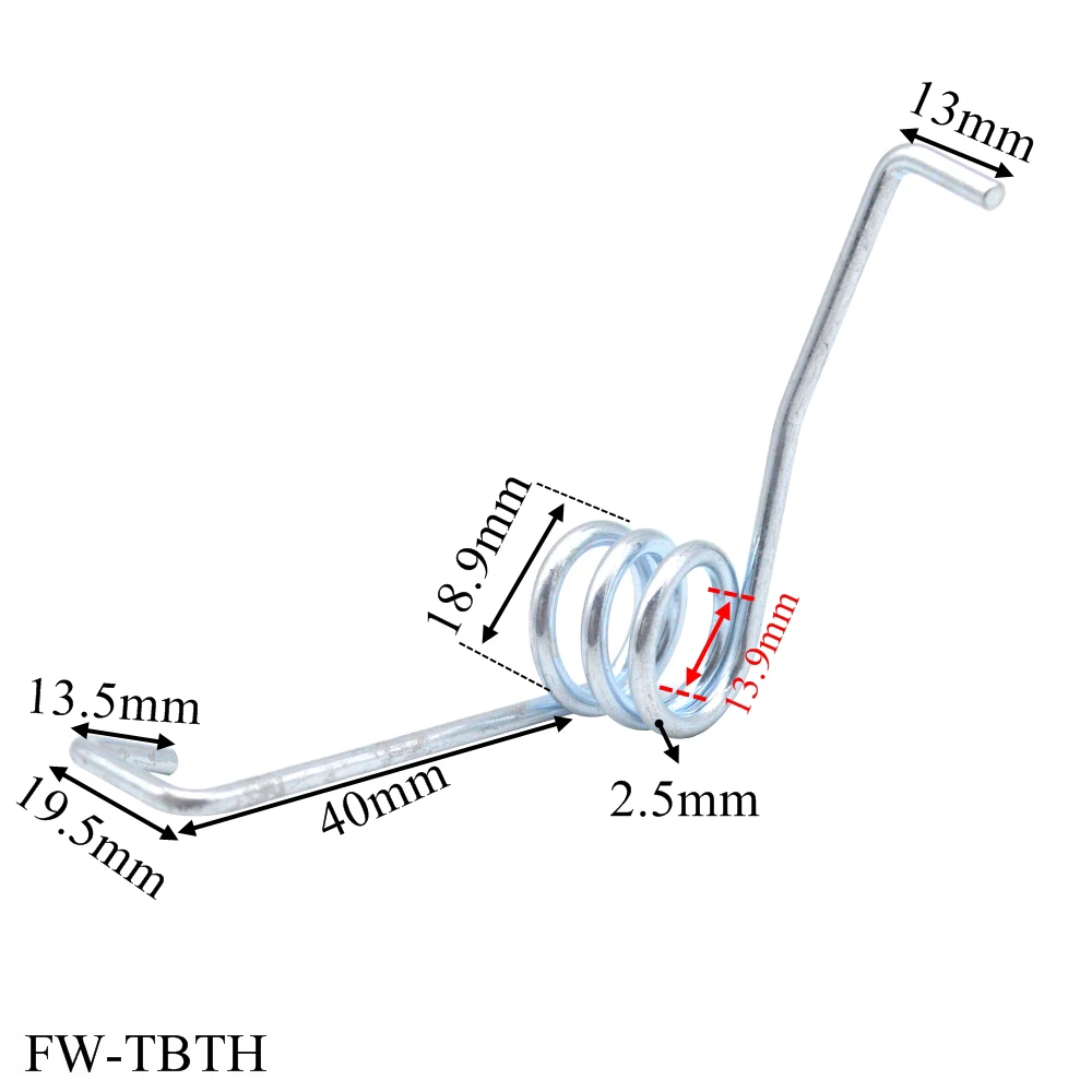 FINEWE Bucket Rotating Mop Torsion Spring Pull Back Foot Step on God Mop Repair Parts