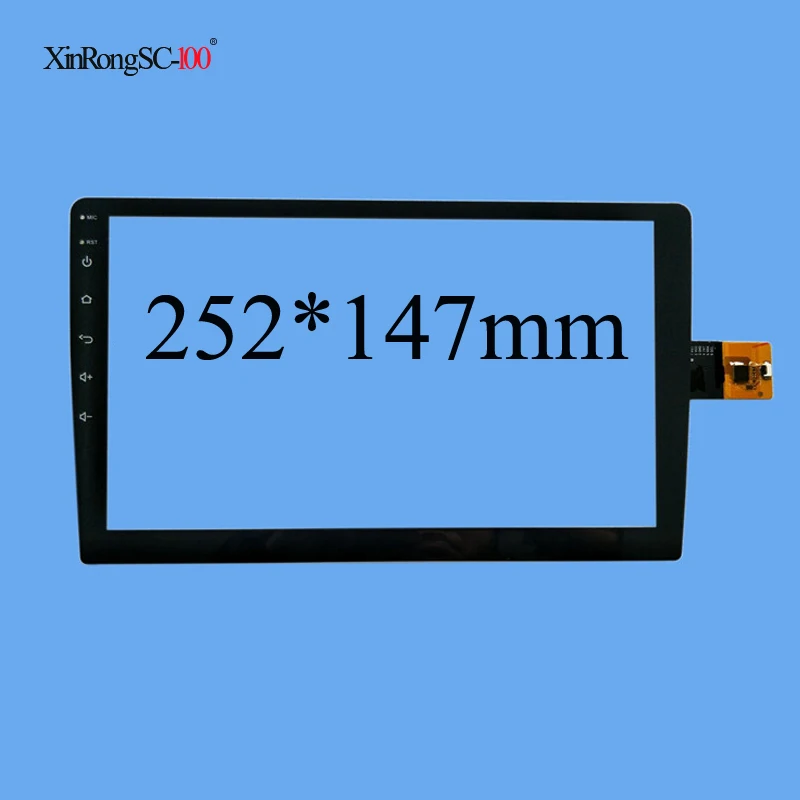 

252*147 DVD navigation Car GPS 10.2 inch GT911 capacitor touch screen / 10.1 inch 6-line capacitor with buttons