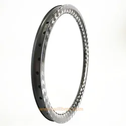 2020 Willbmx Newest 20inch pro 406 carbon bmx rims 30depth 30width for BMX Racing  wheels  passed EN Standard test