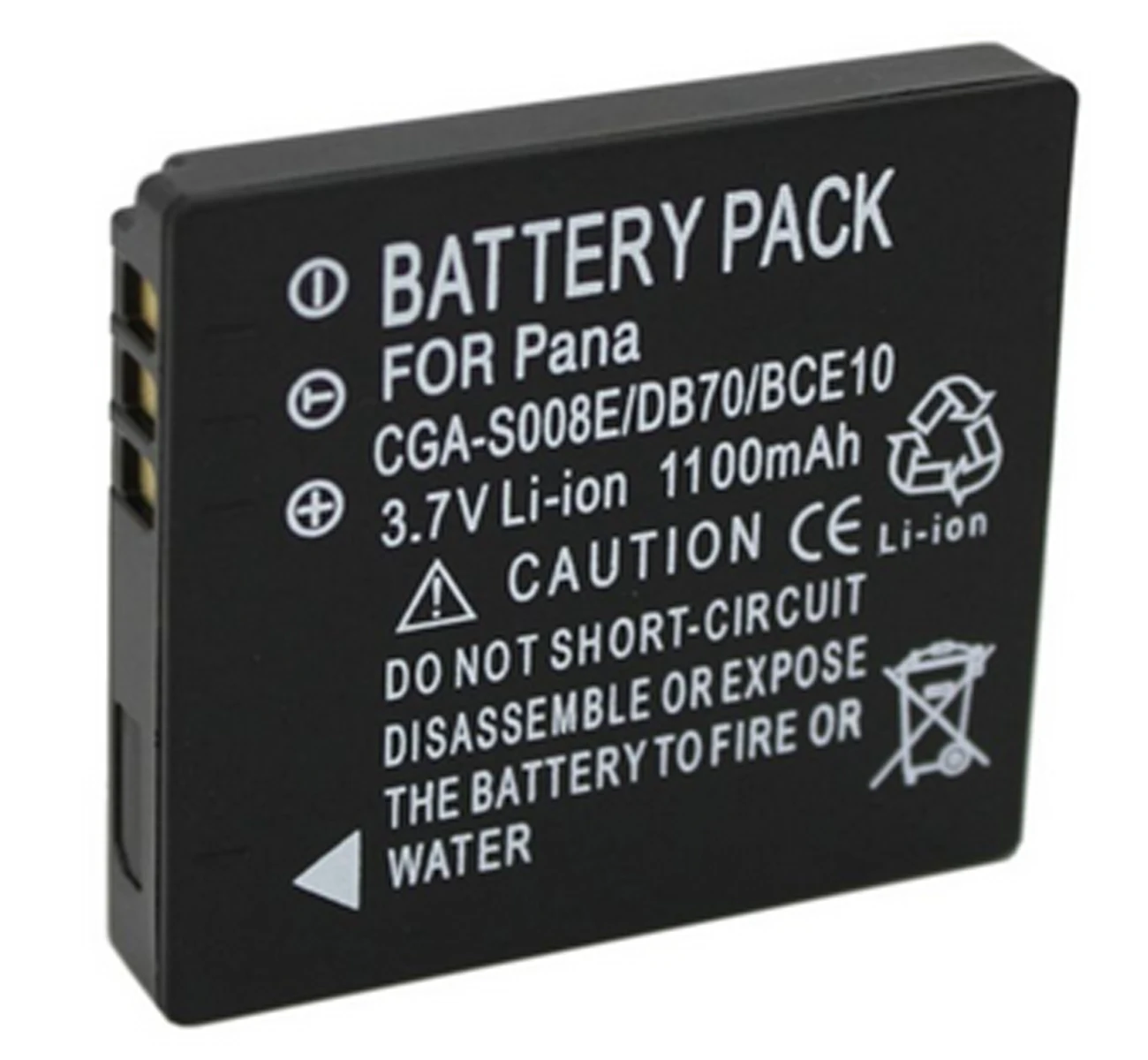 Battery Pack for Ricoh DB-70, DB70 and Ricoh Caplio R6, R7, R8, R10, CX1, CX2 Digital Camera