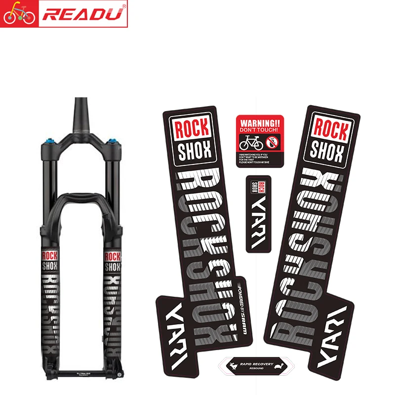 ROCKSHOX YARI MTB Front Fork Sticker Bicycle Color Change Decal Bicycle Accessories