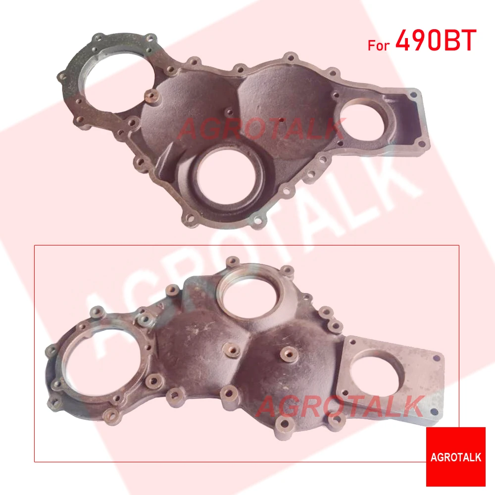 

Timing case cover for Xinchai 490 / 495 / 498 series engines, part number: 490BT-16001-1 / 490BPG-160001 / 495BT-16001A