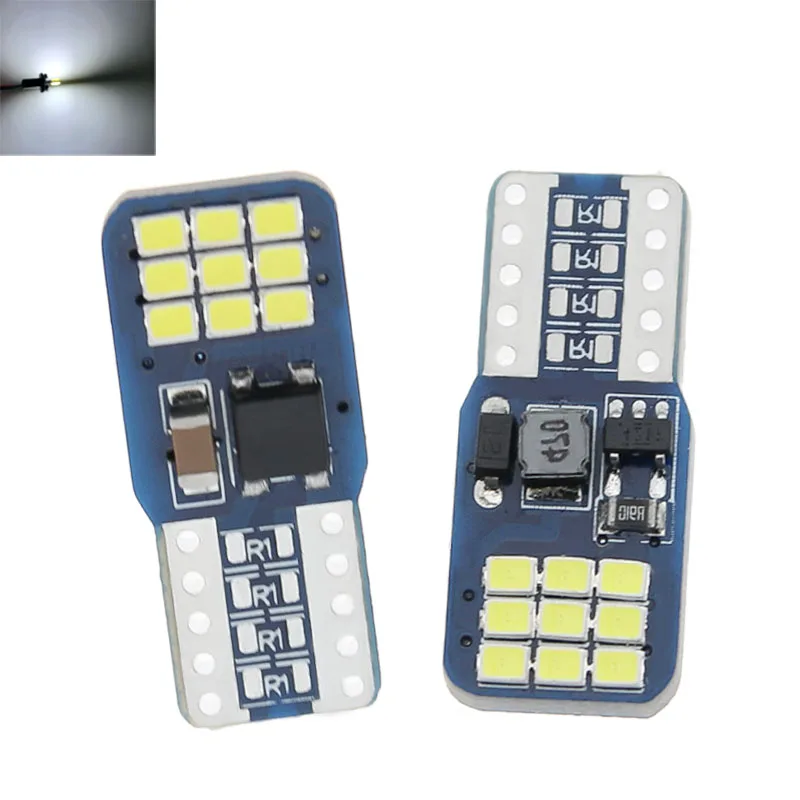 Автомобильная лампа T10 W5W 194, светодиодсветодиодный лампа Canbus 2016 18smd для чтения дверей салона автомобиля, боковой габаритный фонарь белого цвета Автомобильная лампа T10 W5W 194, светодиодсветодиодный лампа Canbus 2016 18smd для чтения дверей салона автомобиля, боковой габаритный фонарь белого цвета