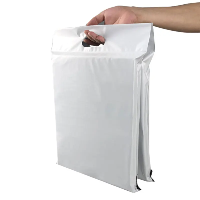 50Pcs Plastic Eco-Friendly Envelope Shipping Bags White Color Thicken Clothing Gifts Mailing Bags Express Courier Storage Bags