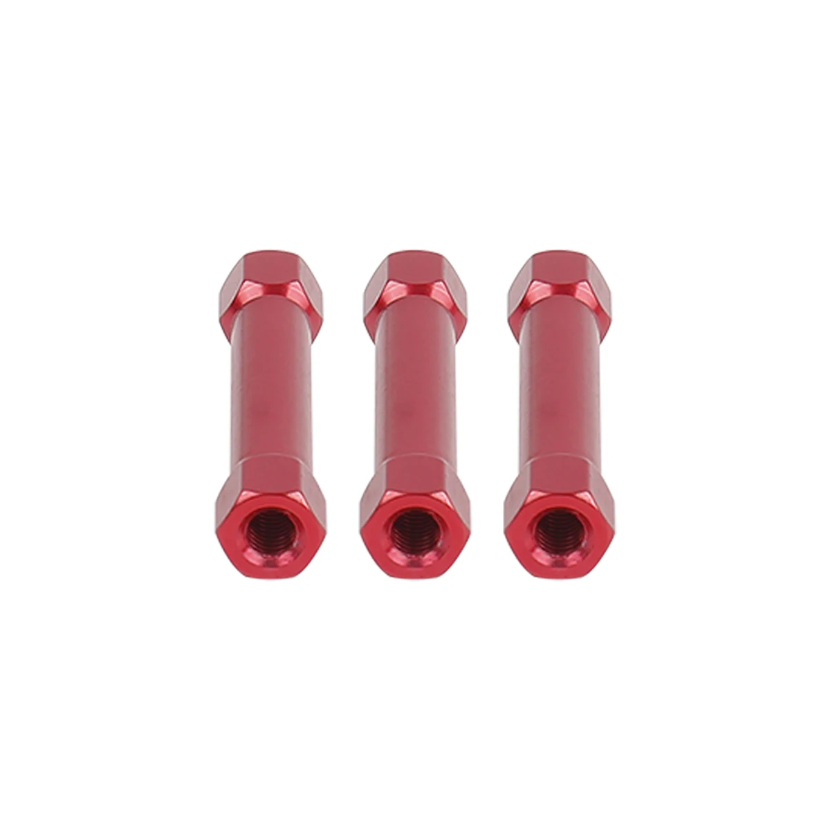 M3 5 Size CNC Aluminium Standoff Alloy Tube Column Spacers 28/30/37/40/45mm for RC DIY Aircraft Quadcopter Models Black red