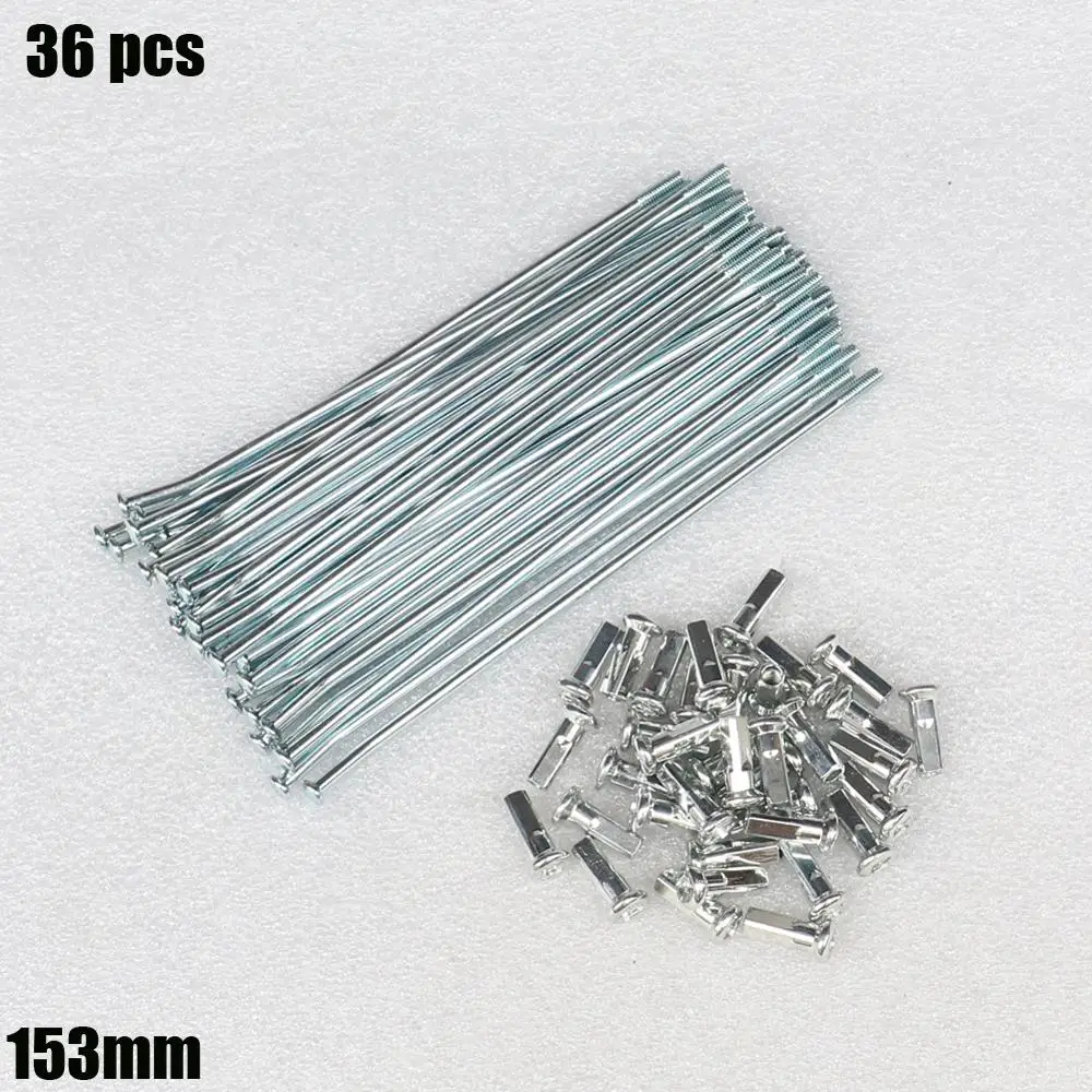 36 pcs 153-187mm 8G spokes 3.5mm width spokes bend For electric bicycle bike motorcycle radios for motorcycle and child bike