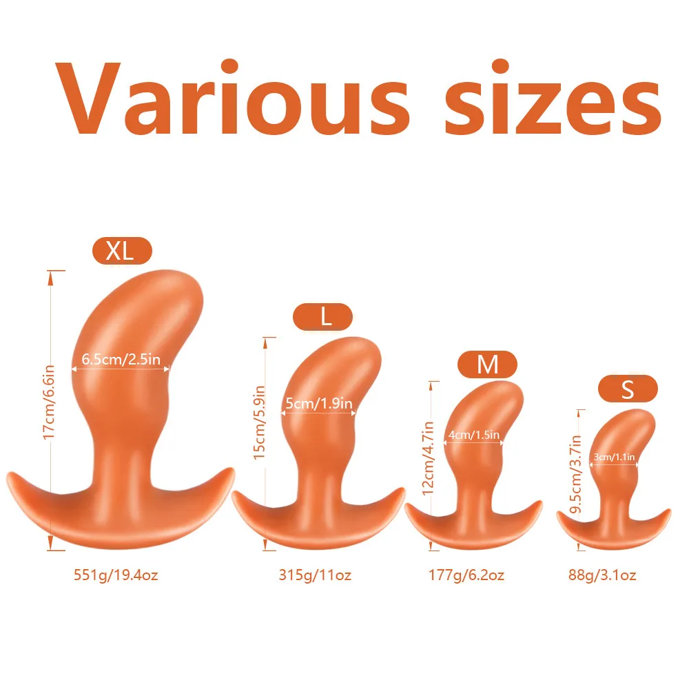 Huge Anal Plug Silicone Dildo Sex Toys For Men Big Butt Plug Anal Expanders Vaginal Anus Expansion Stimulator Gay Sex Products