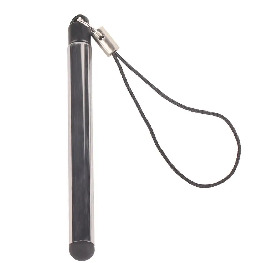 Retrattile Universale Dello Schermo di Tocco Della Penna Capacitiva Dello Stilo Della Penna Per Il Telefono Astuto Tablet Per iPad Punto Rotondo Punta Sottile