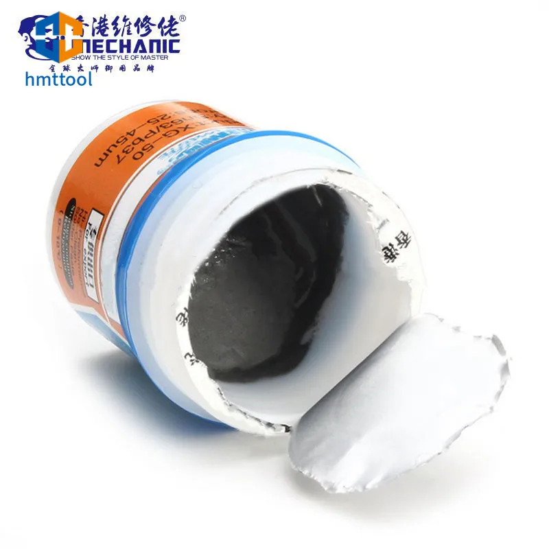 183 Degree MECHANIC XGSP-50 Solder Paste Flux Soldering Paste BGA SMD Welding Paste Flux For Mobile Phone Repair Tools