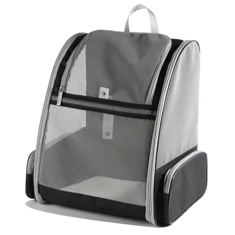 

Fashion Outdoor Pet Carrier Bag Large Space Ultra-breathable Foldable Pet Backpack Travel Cat Small Dog Carrier Bag