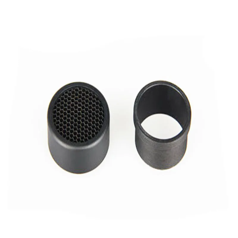 Tactical 25MM Metal Mesh Scope Protector Cover For Vortex SPARC Sight Black