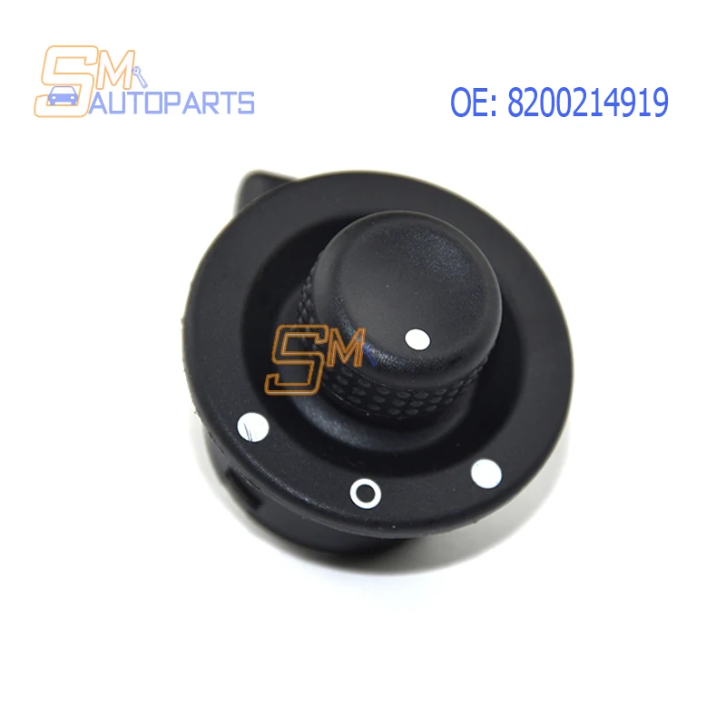 8200214919 New Mirror Adjustment Control Switch External Knob Button For Renault Twingo II 255704649R