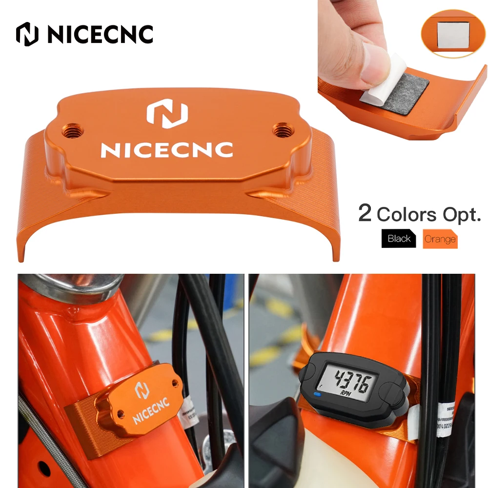 

NICECNC Motorcycle Hour Meter Bracket Mount Guard Cover For KTM 250 350 450 500 EXCF XCF-W XCF XC-F 2012-2022 SXF SX-F 2012-2022